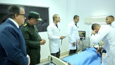 صورة كلية الطب بالقوات المسلحة تستقبل وزير الصحة والسكان