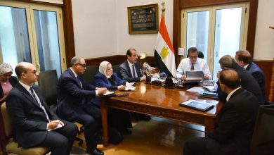 صورة نائب رئيس مجلس الوزراء وزير الصحة يبحث مع الرئيس التنفيذي لمدينة اللقاحات مستجدات المشروع