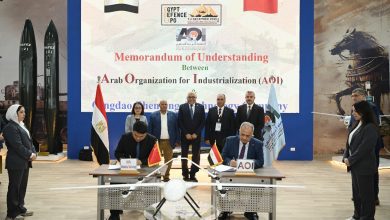 صورة “العربية للتصنيع ” توقع مذكرة للتفاهم مع كبري الشركات الصينية في مجال توطين تكنولوجيا الصناعات الدفاعية
