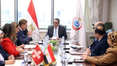 صورة #وزير_الصحة يبحث مع السفير السويسري سبل تعزيز التعاون الصحي