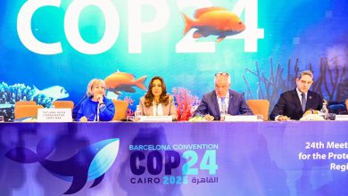 صورة لأول مرة .. مصر تتسلم رئاسة الدورة الـ24 لمؤتمر الأطراف في اتفاقية حماية بيئة البحر المتوسط
