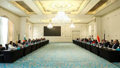 صورة وزيرة التخطيط  ونظيرها البلغاري يترأسان أعمال اللجنة المشتركة للتعاون الاقتصادي والعلمي والفني