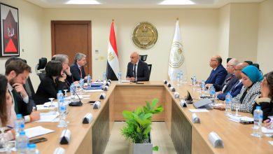 صورة وزير التعليم يبحث مع وفد بنك الاستثمار الأوروبي سبل تعزيز التعاون لتطوير قطاع التعليم الفني