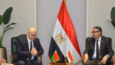 صورة – وزير التموين يلتقي سفير جمهورية بيلاروسيا بالقاهرة لبحث تعزيز التعاون في مجالات الأمن الغذائي والتجارة الداخلية