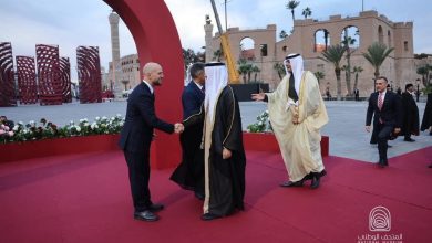 صورة السفير عبد المطلب ثابت يشهد افتتاح المتحف الوطني الليبي بحضور عربي ودولي واسع