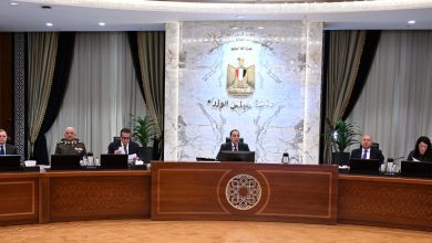 صورة مجلس الوزراء يهنىء الرئيس السيسي بمنحه أرفع وسام من “الفاو” يُمنح للقادة والرؤساء والملوك