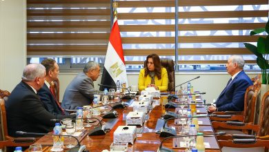 صورة • وزيرة التنمية المحلية تستقبل أعضاء لجنة الطاقة والبيئة والقوى العاملة بمجلس الشيوخ