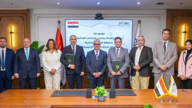 صورة باستثمارات 8 ملايين دولار.. توقيع عقد مشروع شركة (بيتكيرن) للصناعات الغذائية بنطاق المطور MDC بالسخنة