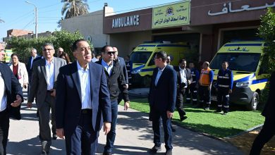 صورة رئيس الوزراء يتفقد نقطة إسعاف قرية “الودي” بالجيزة
