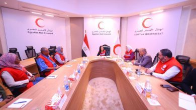 صورة وزيرة التضامن الاجتماعي تطلق قافلة مساعدات إنسانية لدعم الأشقاء في السودان