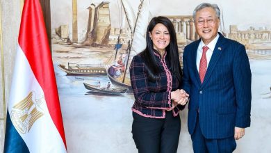 صورة «المشاط» تُثمن جهود السفير الكوري في تعظيم العلاقات المصرية الكورية