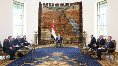 صورة الرئيس السيسي ولافروف يؤكدان ضرورة وقف الحرب في غزة وتثبيت وقف إطلاق النار ومنع التصعيد في المنطقة