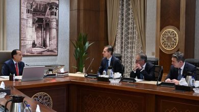 صورة مدبولي يستقبل النائب الأول لرئيس البنك الأوروبي لإعادة الإعمار والتنمية