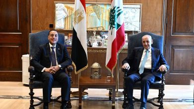 صورة رئيس مجلس النواب اللبناني يستقبل «مدبولي» لبحث سبل دعم وتعزيز العلاقات الثنائية