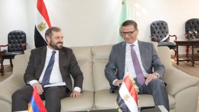 صورة وزير الزراعة يبحث تعزيز التعاون الثنائي وزيادة فرص الاستثمار مع أرمينيا