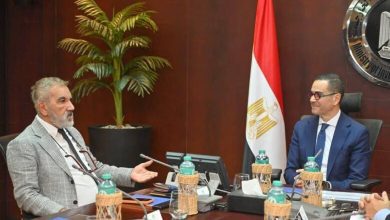 صورة الخطيب يبحث مع “Bonny socks” التركية إنشاء مصنع جديد للمنسوجات بمصر