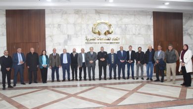 صورة عمرو الحفني رئيسًا لغرفة تطوير واستصلاح الأراضي الصحراوية وحسام ناجي وعمرو المرشدي وكيلان