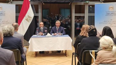 صورة وزير الخارجية يثمن دور الجالية المصرية في ألمانيا في تعزيز جسور التواصل بين البلدين