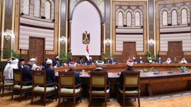 صورة الرئيس السيسي يُؤكد حتمية العناية بالدعاة من حيث الاختيار والتدريب والمتابعة