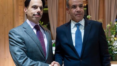 صورة وزير الخارجية يعقد سلسلة لقاءات على هامش المنتدى الاقتصادي العالمي بدافوس