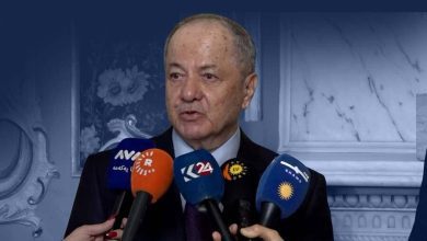 صورة بارزاني ووزير الدفاع الإيطالي يؤكدان على الحقوق الكاملة للكورد في سوريا