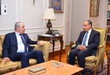 صورة وزير الخارجية يستقبل نائب رئيس فلسطين لبحث تطورات الأوضاع في قطاع غزة والضفة الغربية