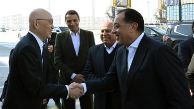 صورة رئيس الوزراء يشهد بدء التشغيل التجاري لمحطة البحر الأحمر لتداول الحاويات رقم 1 (RSCT)بميناء السخنة