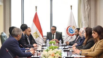 صورة وزير الصحة يلتقي رئيس مدينة الدواء المصرية «جيبتو فارما»