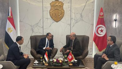 صورة وزير الخارجية يصل تونس للمشاركة في إجتماع آلية التشاور الثلاثي حول ليبيا