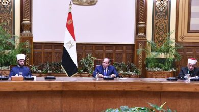 صورة الرئيس السيسي يشدد على ضرورة صياغة خطاب ديني واعٍ يواجه التطرف و يحمى الأوطان