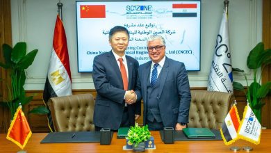 صورة باستثمارات 34 مليون دولار… اقتصادية قناة السويس توقع عقد مشروع شركة “CNCEC” الصينية لتصنيع خطوط إنتاج “الصودا آش” بالسخنة