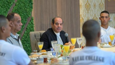 صورة الرئيس السيسي: لابد من الوفاء بالأمانة التي أعطانا الله إياها في مؤسساتنا