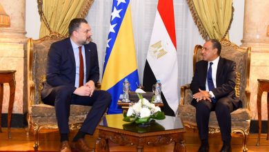 صورة وزيرا الخارجية المصرى والبوسنى يبحثان سبل تعزيز العلاقات الثنائية والتطورات الإقليمية والدولية