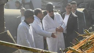 صورة وزير التموين ومحافظ المنيا يتفقدان مصنع سكر أبو قرقاص والمرور على عدد من الأنشطة التموينية