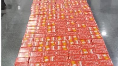 صورة تعاون مثمر وتاريخي بين جمارك مطار القاهرة وادارة مكافحة المخدرات