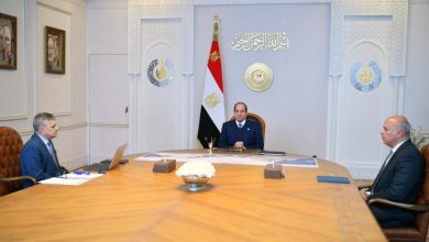 صورة الرئيس يوجه بمُواصلة تنفيذ استراتيجية تطوير قناة السويس ومجراها الملاحي ومرافقها وبنيتها التحتية