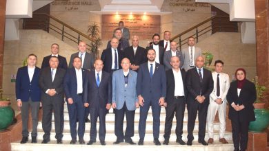 صورة وفد اقتصادي سوري يزور غرفة القاهرة لبحث آفاق تعاون جديدة في قطاع مواد البناء