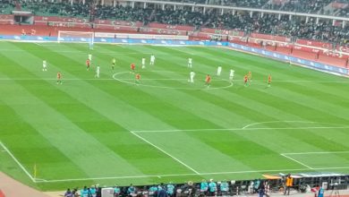 صورة ” محمد صلاح ” يشعل المباراة ويحرز الهدف الثالث لمصر أمام كوت ديفوار