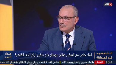 صورة السفير التركي في القاهرة: أردوغان يزور مصر قريبًا… وتحالف إقليمي لوقف التفكيك