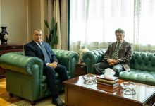 صورة وزير الدولة للإنتاج الحربي يستقبل رئيس الشركة المتحدة للخدمات الإعلامية