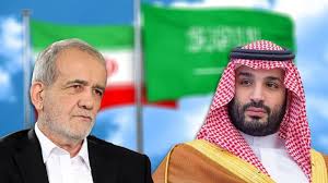 صورة ولي العهد السعودي يؤكد للرئيس الايراني  دعم المملكة لاحترام سيادة أراضي إيران