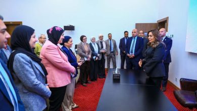 صورة وزيرة التنمية المحلية والبيئة تتقدم بالشكر للقيادة السياسية على تجديد الثقة بها