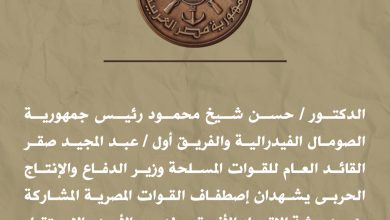 صورة رئيس الصومال ووزير الدفاع يشهدان اصطفاف القوات المصرية المشاركة في بعثة الاتحاد الأفريقي بالصومال