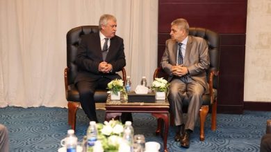 صورة الفريق أسامة ربيع يبحث مع وزير النقل الأردني سبل تعزيز التعاون وتبادل الخبرات في مجالات الصناعة البحرية