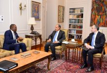 صورة وزير الخارجية : إصلاح مجلس الأمن ضرورة لتصحيح الظلم التاريخي الواقع على القارة الأفريقية