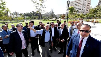صورة وزير الإسكان ومحافظ القاهرة ومستشار رئيس الجمهورية يتفقدون مشروعات تطوير القاهرة الخديوية