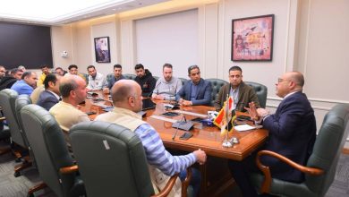 صورة وزير العمل ينهي إضراب عمال شركة جيد تكستايل إيجيبت بالعاشر من رمضان