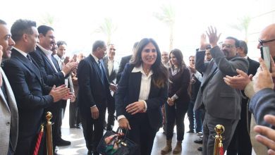 صورة وزيرة الاسكان : العمل بروح الفريق الواحد خلال المرحلة المقبلة لاستكمال مسيرة التنمية التي