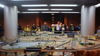 صورة الهيئة القومية لسكك حديد مصر تواصل استقبال طلبة المدارس بمتحف السكة الحديد بالقاهرة