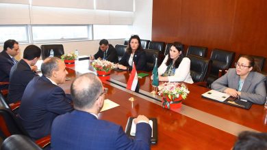 صورة وزير الخارجية يلتقي نائبة رئيس مفوضية الاتحاد الأفريقي ويؤكد دعم مصر لتطوير الأداء المؤسسي للمفوضية